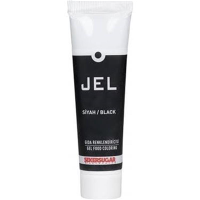 Ş & S Yenilebilir Siyah Jel Gıda Boyası   (100 Gr)