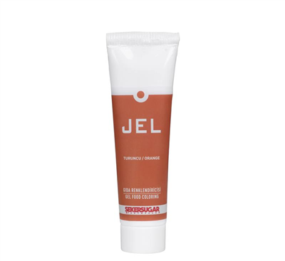 Ş & S Yenilebilir Turuncu Jel Gıda Boyası (100 Gr)