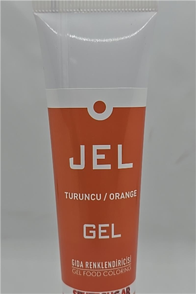 Ş & S Yenilebilir Turuncu Jel Gıda Boyası (100 Gr)