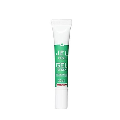 Ş & S Yenilebilir Yeşil Jel Gıda Boyası   (20 Gr)