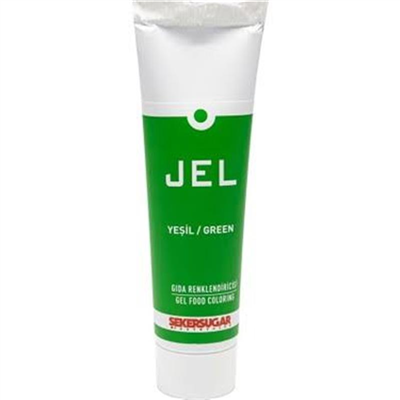 Ş & S Yenilebilir Yeşil Jel Gıda Boyası   (100 Gr)