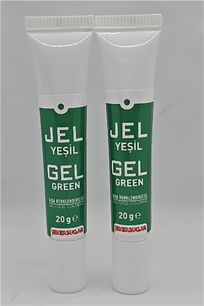 Ş & S Yenilebilir Yeşil Jel Gıda Boyası   (20 Gr)