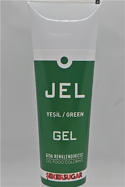 Ş & S Yenilebilir Yeşil Jel Gıda Boyası   (100 Gr)