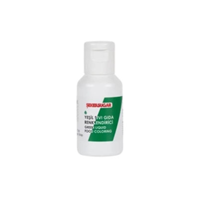 Ş & S Yenilebilir Yeşil Sıvı Gıda Boyası  (20 Gr)