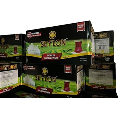 Seylon Demlik Süzen Poşet Çay  200 Adetli   (6 Kg)