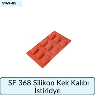 SF 368 Silikon Kek Kalıbı İstiridye