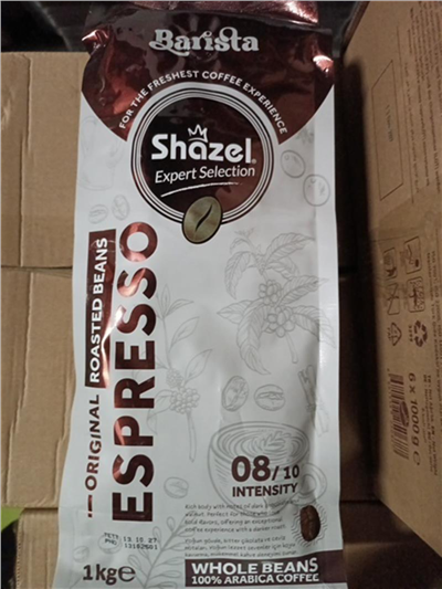 Shazel Çekirdek Espresso Kahve 08/10   (1000 gr)
