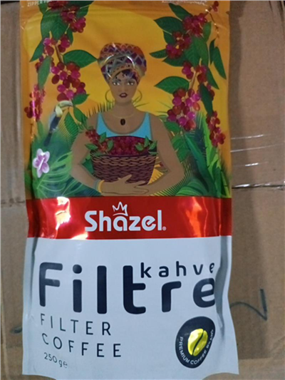 Shazel Filtre Kahve Öğütülmüş 05/10  (250 gr)