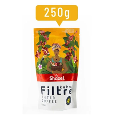 Shazel Filtre Kahve Öğütülmüş 05/10  (250 gr)