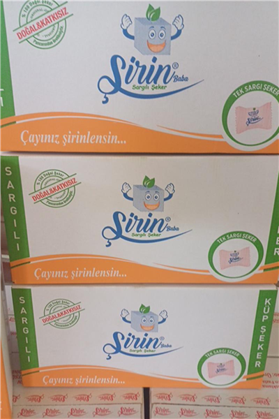 Şirin Sargılı Küp Şeker   (4000 Gr)