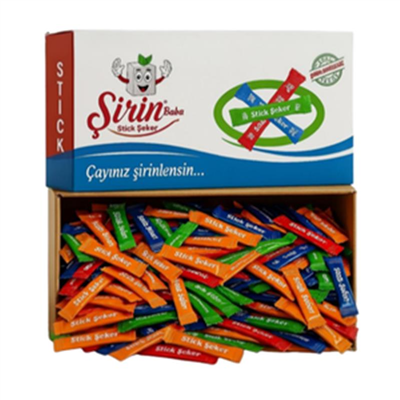 Şirin Stick Şeker 4 Gr  (5000 Gr)