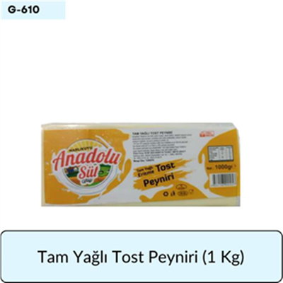 Tam Yağlı Tost Peyniri   (1 Kg)