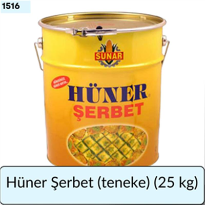 (TENEKE) Hüner Şerbet 25 kg