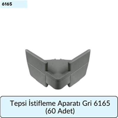 Tepsi İstifleme Aparatı Gri 6165   (60 Adet)