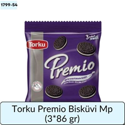 Torku Premio Bisküvi Mp   (3*86 Gr)