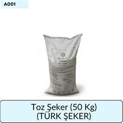 Toz Şeker     (50 Kg) (TÜRK ŞEKER)