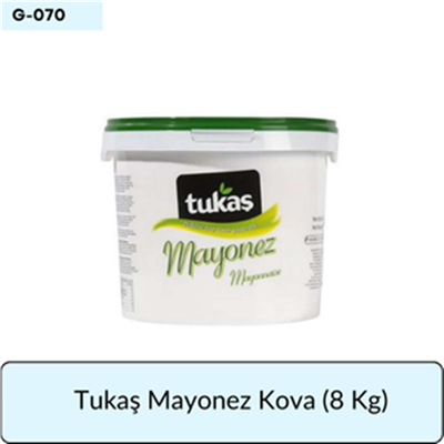Tukaş Mayonez  Kova   (8 Kg)