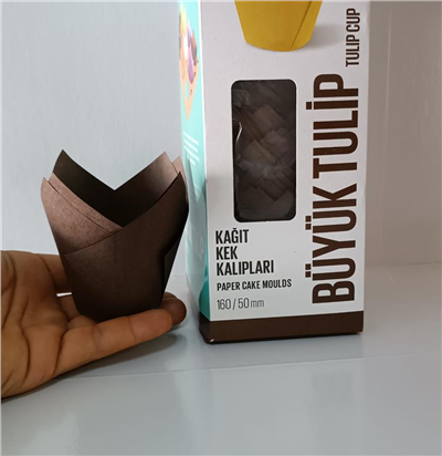 Tulip 160/50 DÜZ Kahverengi (200 Adet)