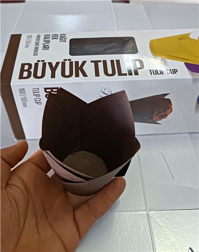 Tulip 160/50 DÜZ Kahverengi (200 Adet)