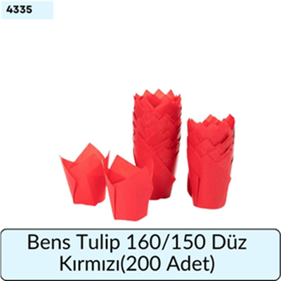 Tulip 160/50 Kırmızı (200 Adet)