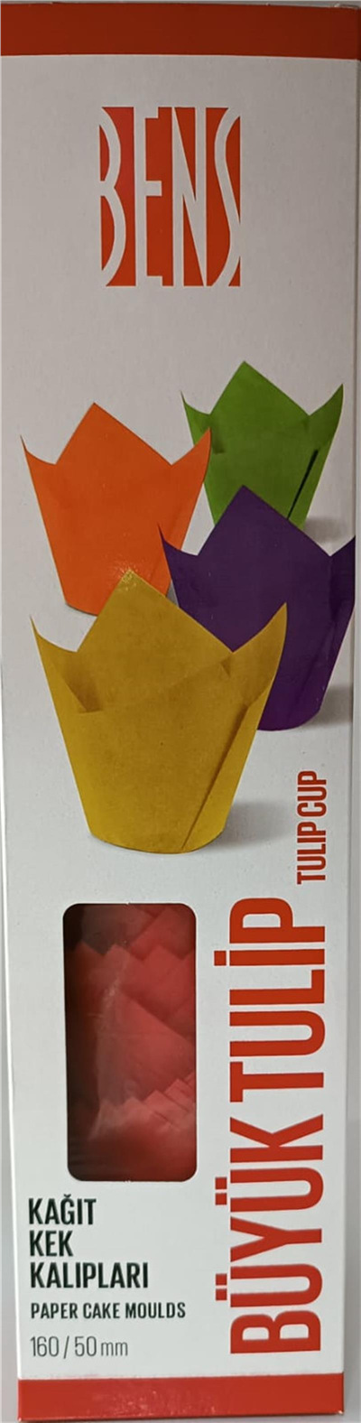 Tulip 160/50 Kırmızı (200 Adet)