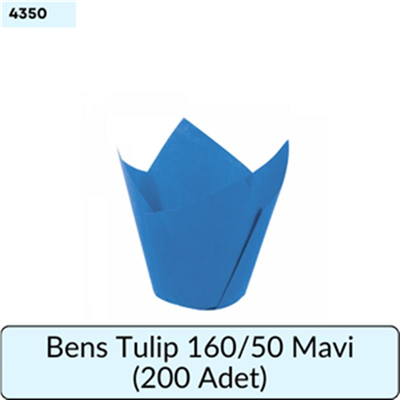 Tulip 160/50 Mavi (200 Adet)