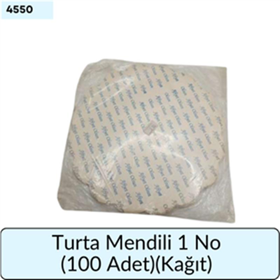 Turta Mendili 1 No (100 Adet) (kağıt)