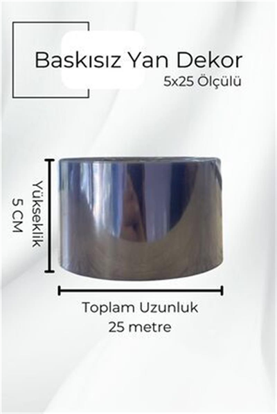 Ultra Pvc (5*25 Cm) Baskısız Yan Dekor