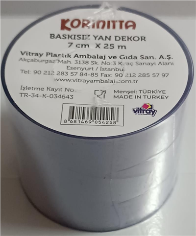 Ultra Pvc (7*25 Cm) Baskısız Yan Dekor