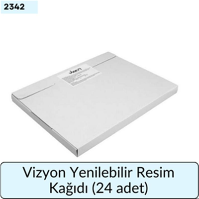Vizyon Yenilebilir Resim Kağıdı (24 Ad)