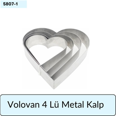 VOLOVAN 4 LÜ METAL KALP