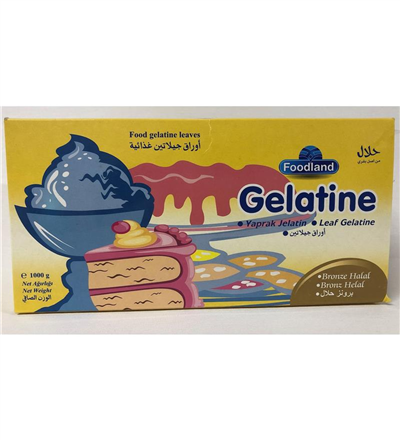 Yaprak Jelatin    (1000 GR)