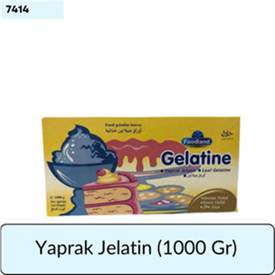 Yaprak Jelatin    (1000 GR)