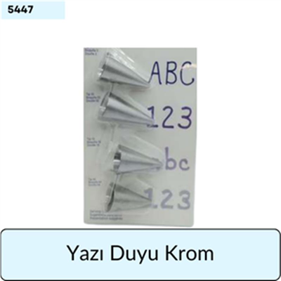 Yazı Duyu Krom