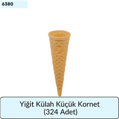 Yiğit Külah Küçük Kornet (324 ADET)