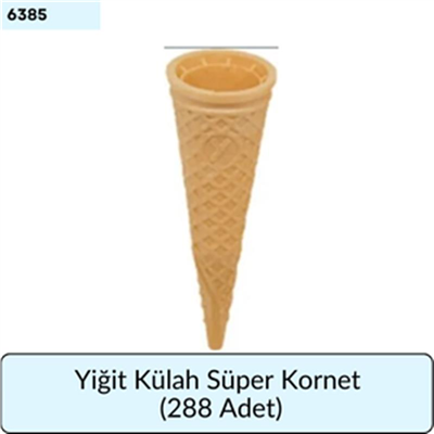 Yiğit Külah Süper Kornet (288 ADET)