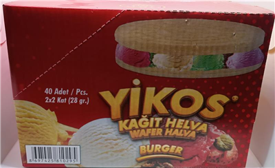 Yiğit Yikos Kağıt Helva (40 Adet)