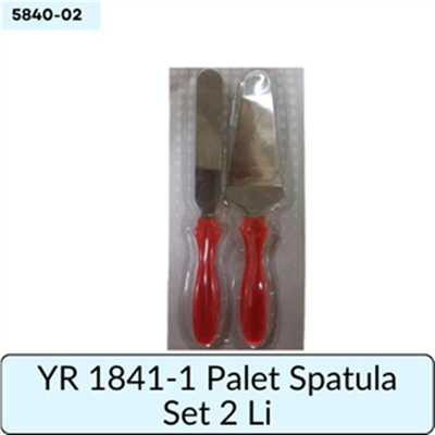 YR 1841-1 Palet Spatula Set 2 li