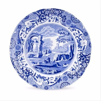 Blue Italian Pasta tabağı 23cm