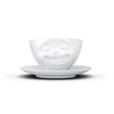 Laughing Beyaz Çay Fincan 200 ML