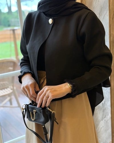Linda Hırka Siyah