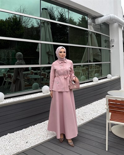 Valens Premium İkili Takım Pembe