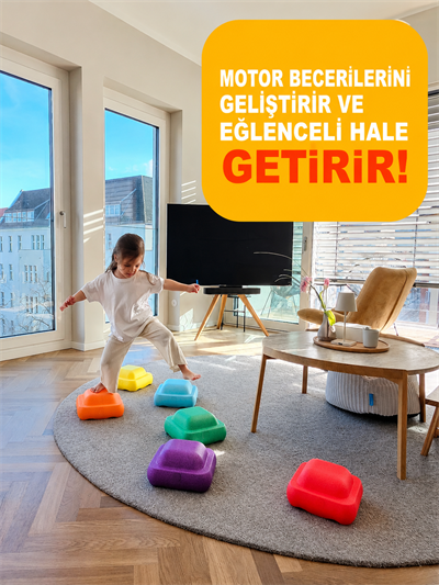 Renkli Adım Taşları