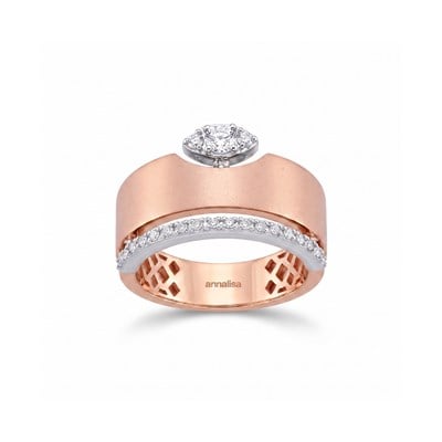 Elan Yüzük-Center Koleksiyonu-Annalisa Diamond