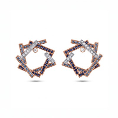 Nexus Küpe-Frame Koleksiyonu-Annalisa Diamond