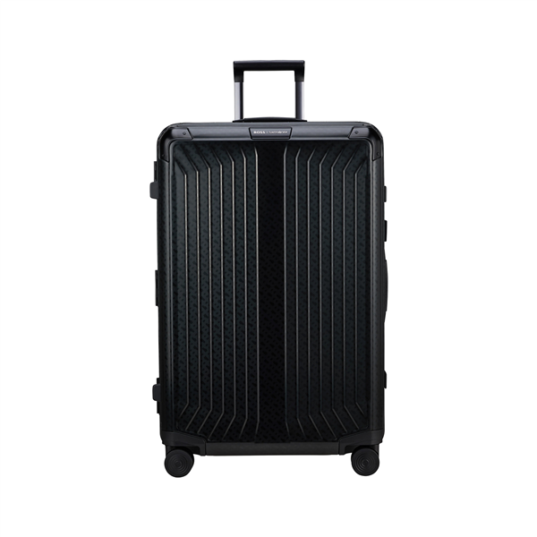 Samsonite Siyah Lite-Box Boss-Spinner 4 Tekerlekli Büyük Boy Valiz 76 cm