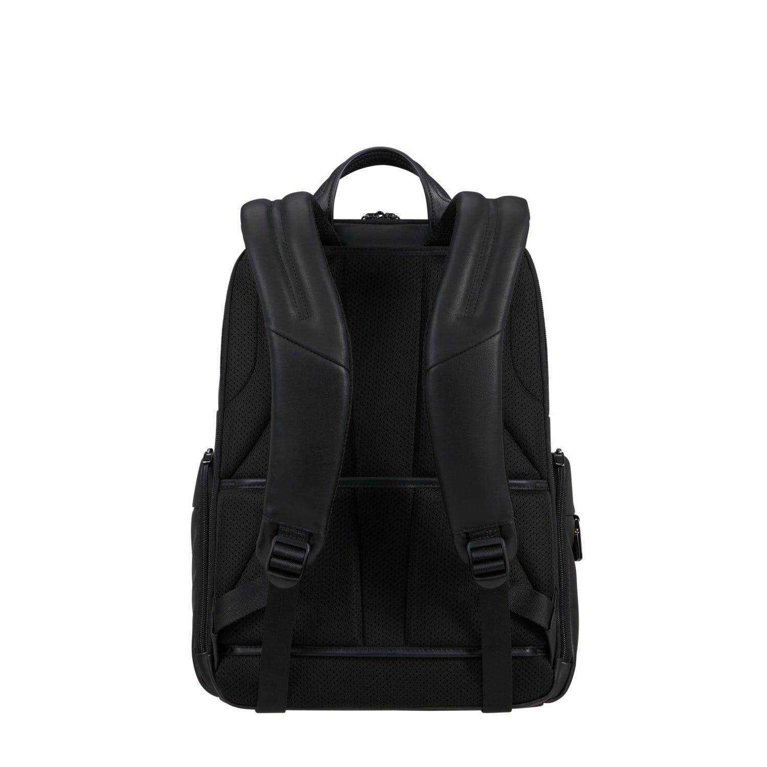 Samsonite Siyah Pro-DLX 6 Leather Deri Laptop Sırt Çantası 15.6