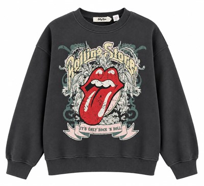 H.M. . ROLLİNG STONES KIZ ÇOCUK   SWEATSHİRT 