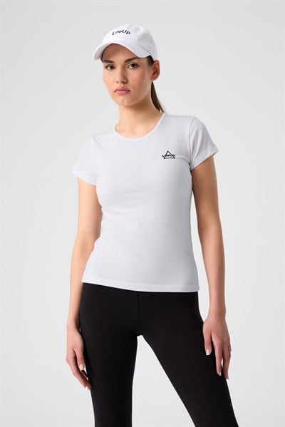 Kadın T-Shirt Beyaz Renk 
