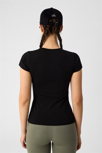 Kadın T-Shirt Siyah Renk 